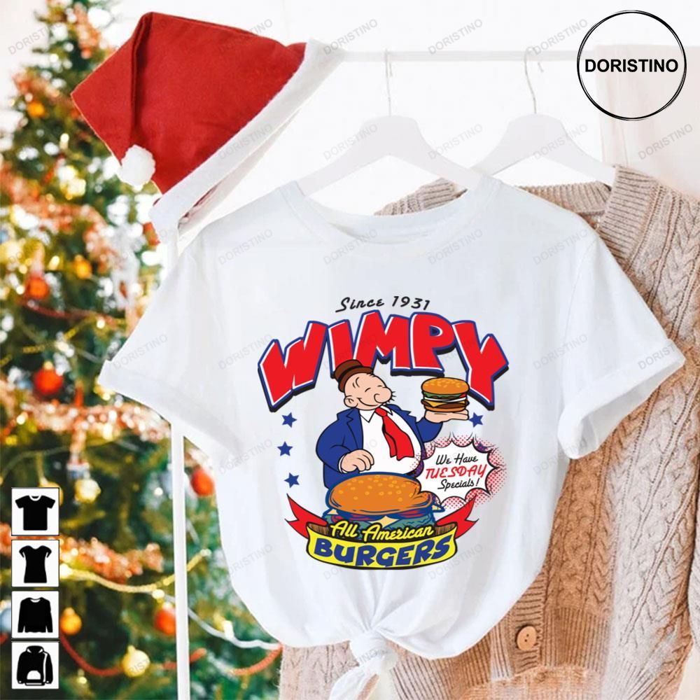 Wimpy Burgerall American Trending Style